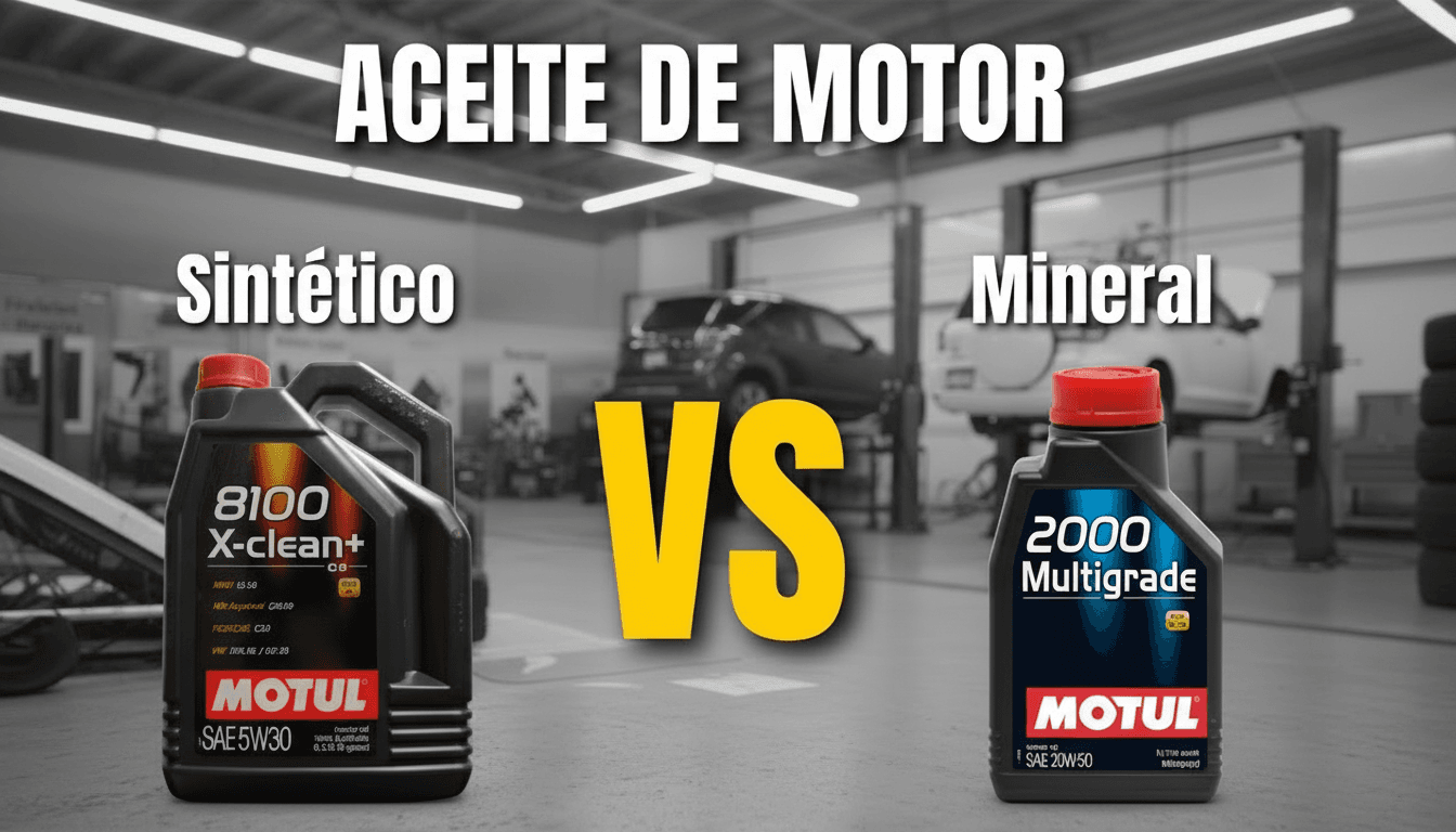 Aceite Sintético vs Mineral: ¿Cuál es Mejor para tu Vehículo?