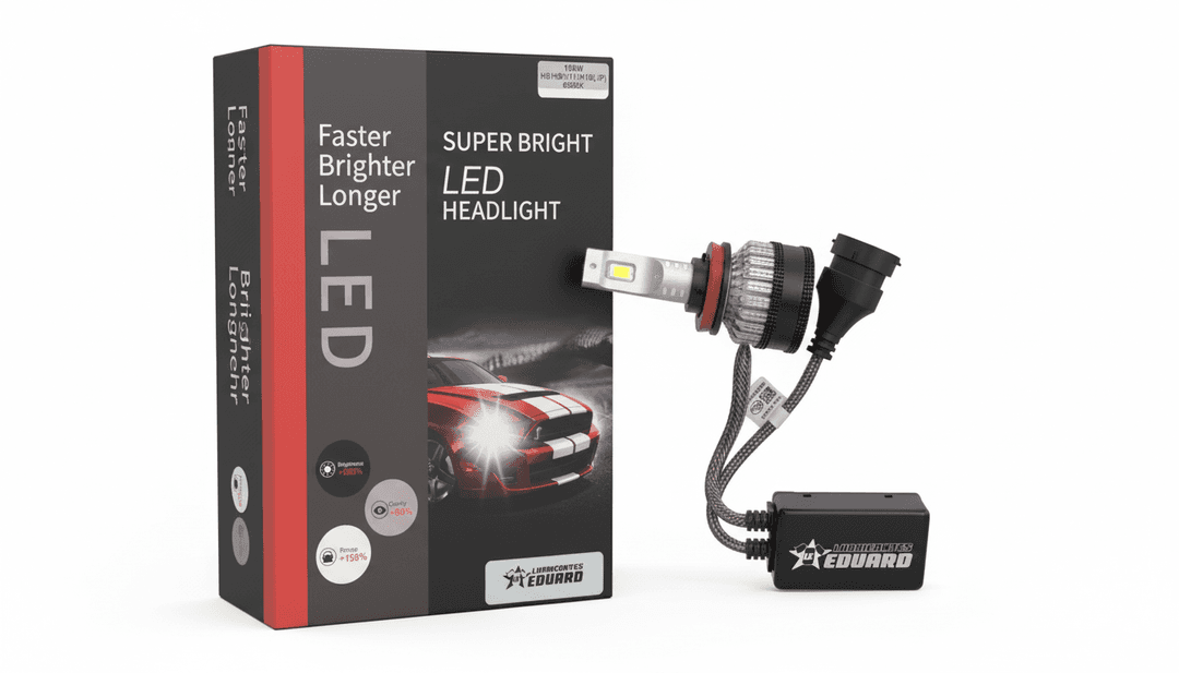 Super Bright LED Headlight Lubricantes Eduard